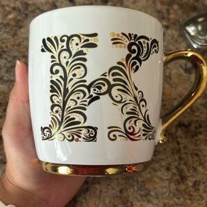 Big Design PAC Mug with letter K